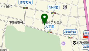 国家公務員等共済組合連合会 KKRホテル金沢 トイレの地図画像