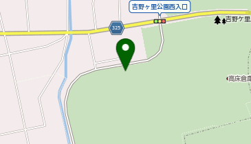 吉野ヶ里歴史公園 市の広場 トイレの地図画像