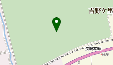 吉野ヶ里歴史公園 野草園 トイレの地図画像