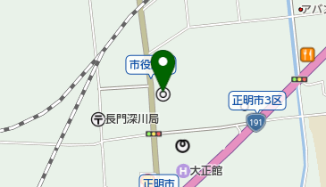 長門市役所 トイレの地図画像