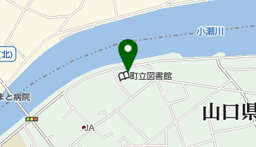 和木町立図書館 トイレの地図画像