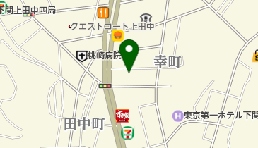 下関市勤労福祉会館 トイレの地図画像