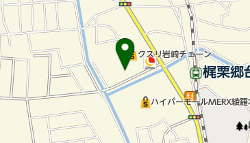 宮崎耳鼻咽喉科 トイレの地図画像