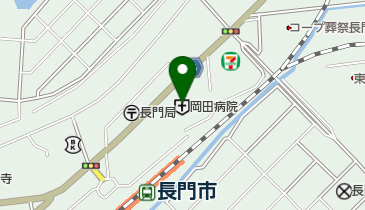 岡田病院 トイレの地図画像