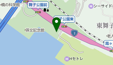 舞子海上プロムナード トイレの地図画像