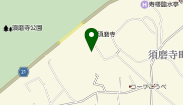 須磨寺 福祥寺 トイレの地図画像