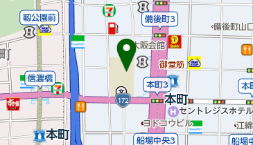 北御堂 トイレの地図画像