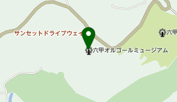 オルゴールミュージアム トイレの地図画像