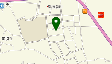 茨木市立郡コミュニティセンター トイレの地図画像