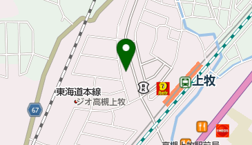 サンドラッグ 高槻上牧店 トイレの地図画像