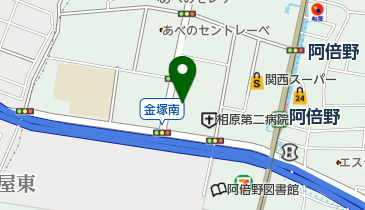 ヘルシーデポ薬局 阿倍野店 トイレの地図画像