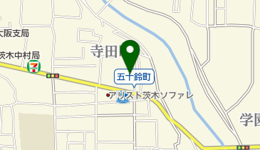 介護付有料老人ホームまどか茨木 トイレの地図画像