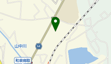 野のはな トイレの地図画像