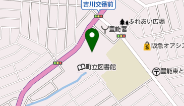 豊能町立 保健センター トイレの地図画像