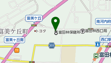 大阪府富田林保健所 トイレの地図画像