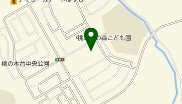 桃の木台東住民センター トイレの地図画像