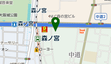 府立 健康科学センター トイレの地図画像