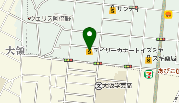 イズミヤ 西田辺店 トイレの地図画像