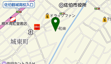 佐伯市保健福祉総合センター トイレの地図画像