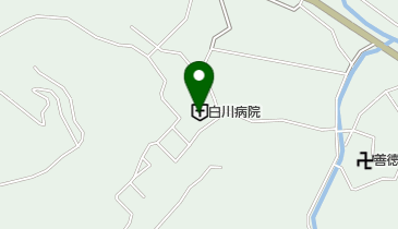 白川病院 トイレの地図画像