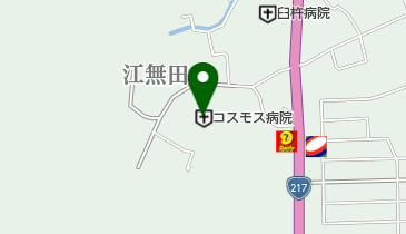 コスモス病院 トイレの地図画像
