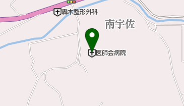 宇佐高田医師会病院 トイレの地図画像