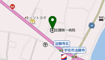 佐藤第一病院 トイレの地図画像