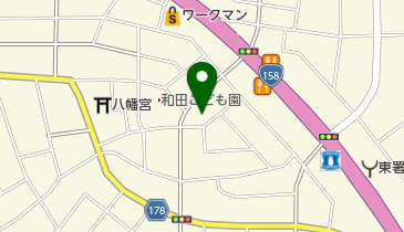 清水整形外科クリニック トイレの地図画像