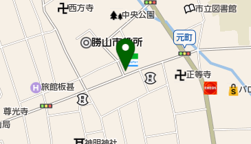 都市公園 中央公園 トイレの地図画像