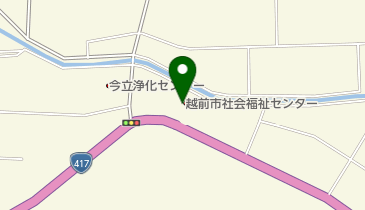 越前市社会福祉センター トイレの地図画像