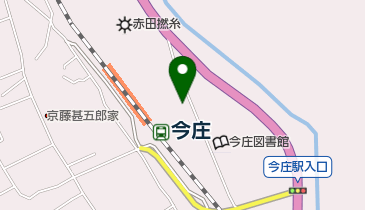 今庄郵便局 トイレの地図画像