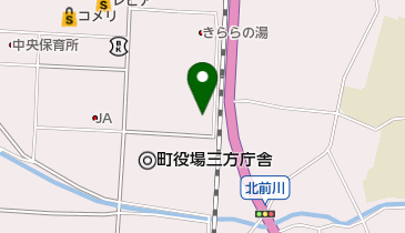 若狭町三方図書館 トイレの地図画像