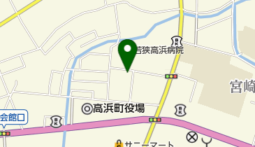 高浜病院 トイレの地図画像