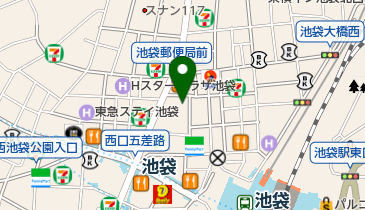 ロサ ボウル トイレの地図画像