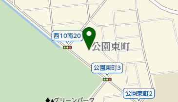 帯広市グリーンプラザ トイレの地図画像