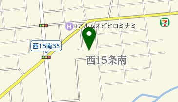 帯広市南町福祉センター トイレの地図画像