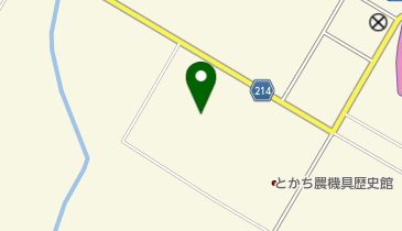 帯広市農業技術センター トイレの地図画像