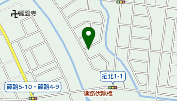 札幌市拓北 トイレの地図画像