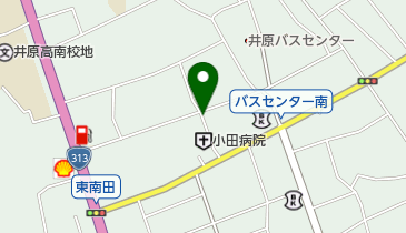 小田病院 トイレの地図画像