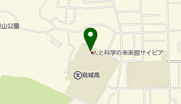 岡山県立児童会館 トイレの地図画像