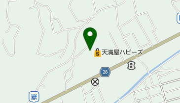 天満屋ハピータウン 円山店 トイレの地図画像