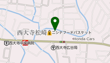 ニシナフードバスケット 西大寺店 トイレの地図画像