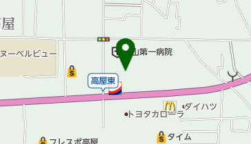 岡山市立東公民館 トイレの地図画像