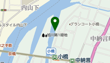 岡山市立市民文化ホール トイレの地図画像