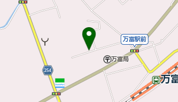 万富公民館 トイレの地図画像