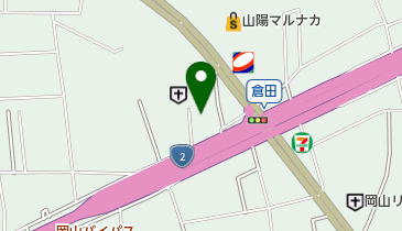 岡山旭東病院 トイレの地図画像