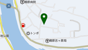 美咲町柵原デイサービスセンターかしのき荘 トイレの地図画像