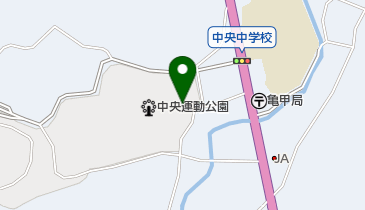 美咲町中央運動公園 トイレの地図画像