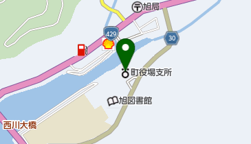 美咲町旭総合支所 トイレの地図画像