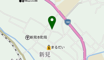 岡山地方裁判所 新見支部 トイレの地図画像